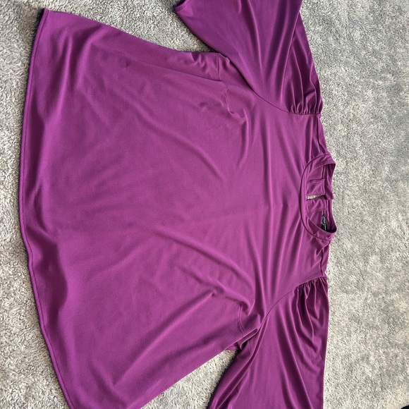 Universal standard crepe jersey capelet blouse size L 22/24. - Picture 4 of 5